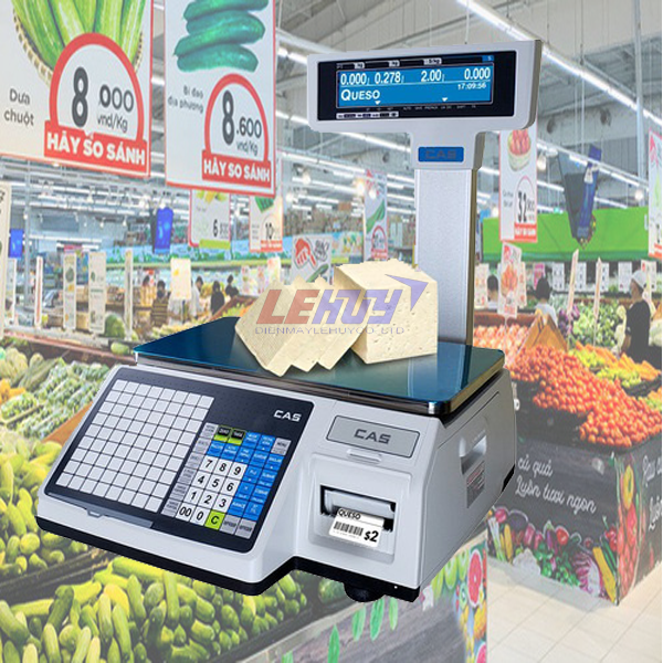 Cân in tem CAS CL-5200 3kg