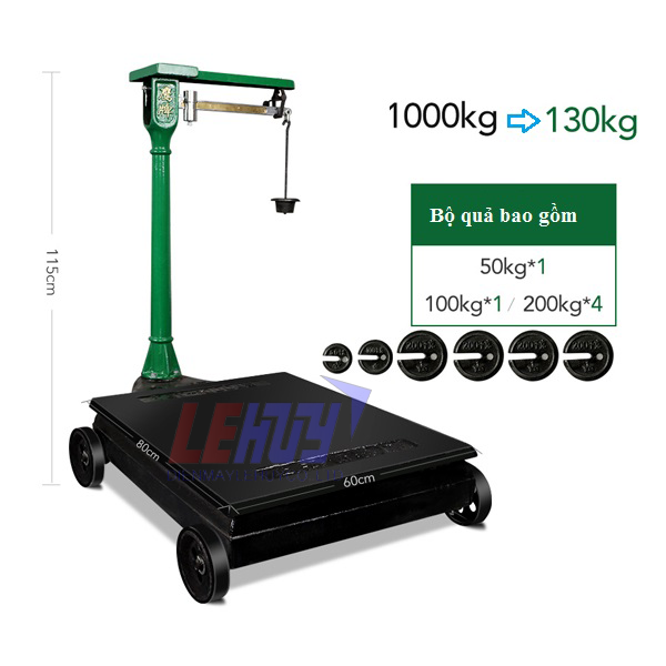 Cân bàn cơ học TGT-1000kg