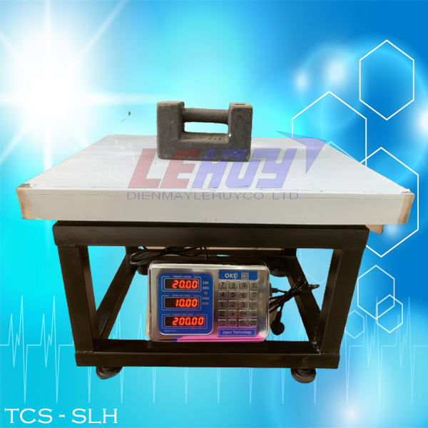 Cân ghế ,Cân gà  Model OKS - LE 100kg - LED siêu lớn