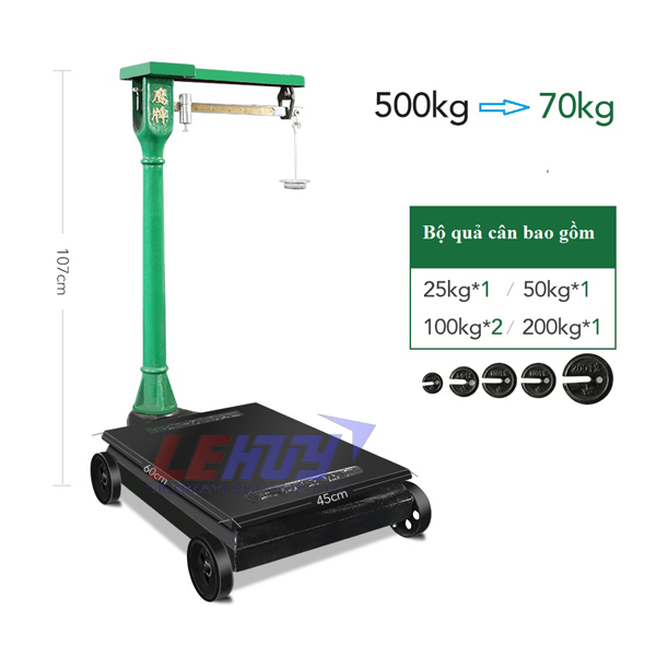 Cân bàn cơ trung quốc TGT-500kg