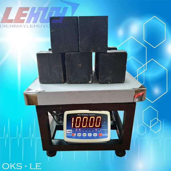 Cân chuyên cân gà  Model OKS - LE 200kg - LED siêu lớn