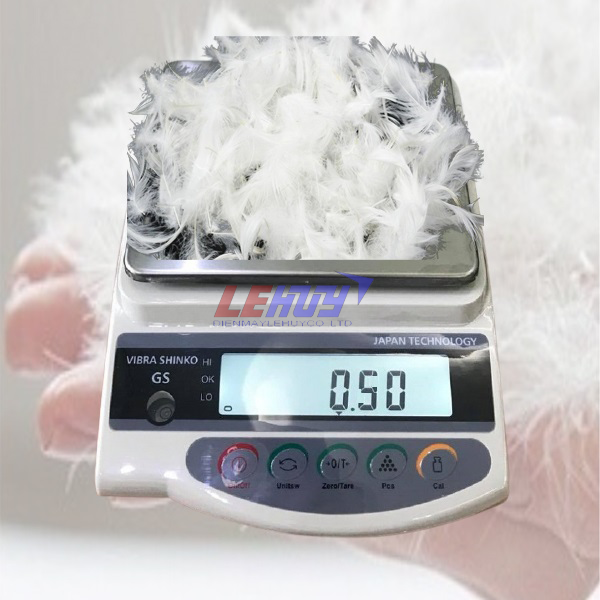 Cân điện tử cân lông vũ GS1000