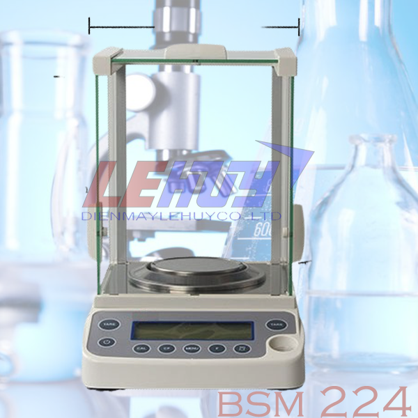 Cân phân tích 4 số lẻ BSM 224 ( 220g/0,0001g)