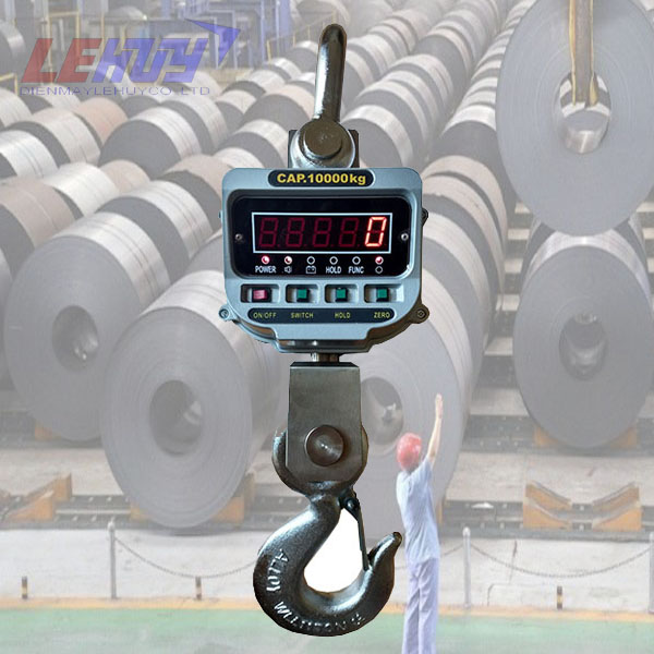 Cân móc cẩu OCS-AXX quay 360 10000kg