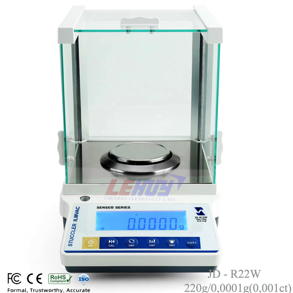 Cân vàng 220g/0,1mg(0,001ct) JD-R22W