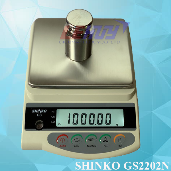 Cân điện tử Shinko GS 2202N (2200g/0.01g)