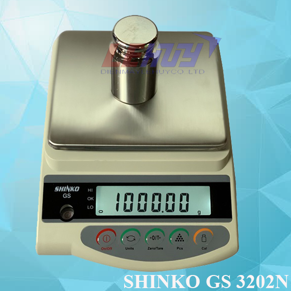 Cân điện tử Shinko GS 3202N (3200g/0.01g)